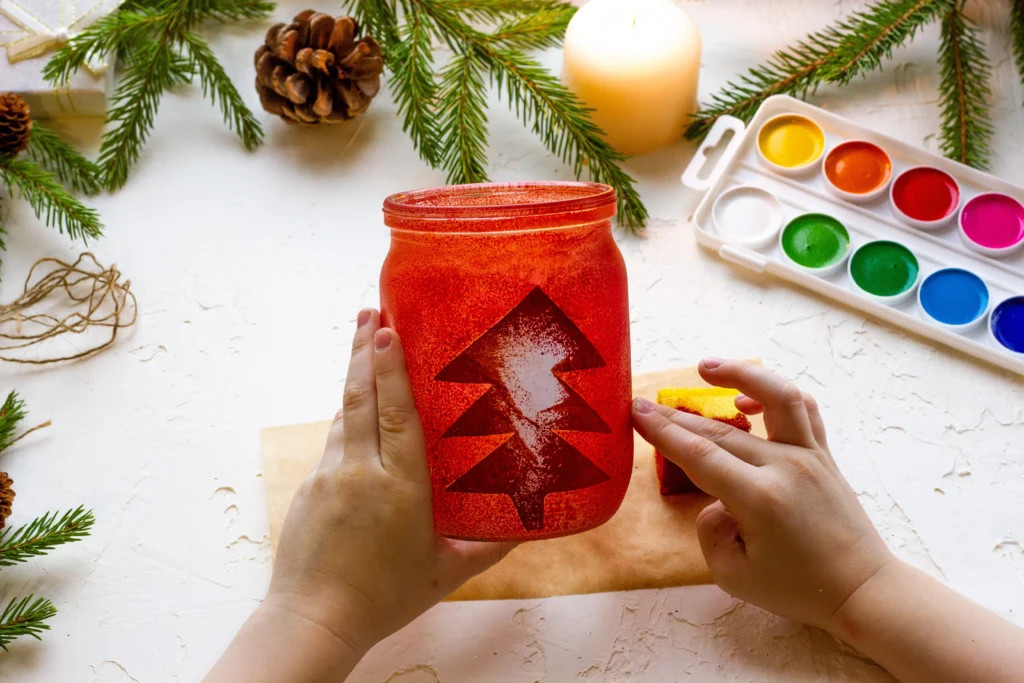 20 Cheap Christmas Decoration Ideas NZ: mason jars | Swoosh Finance